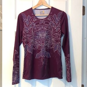Long Sleeve Printed Top